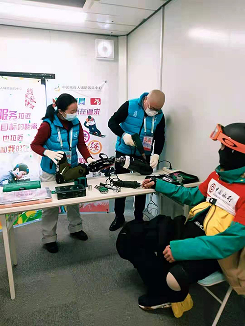 图为张家口赛区云顶场馆群维修站