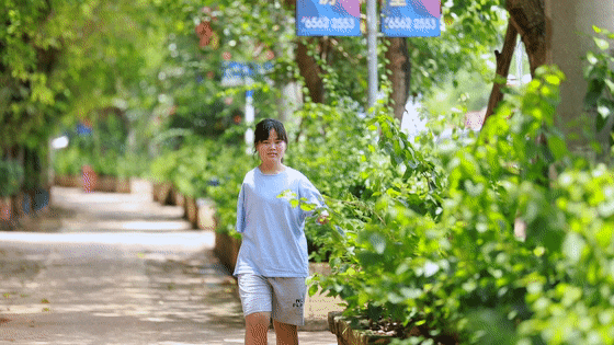 图为自信的廖玉婷