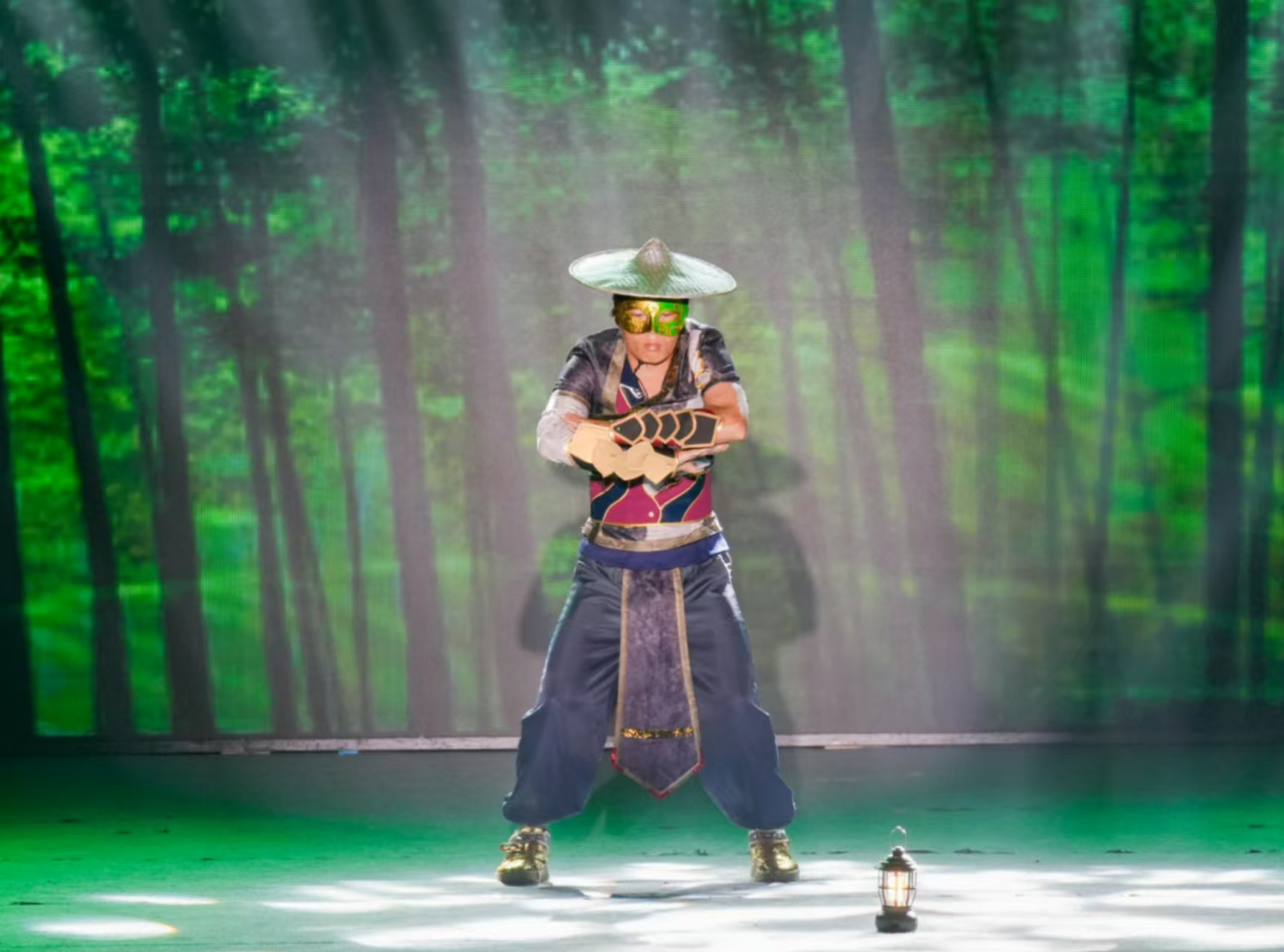 图为艺术汇演现场