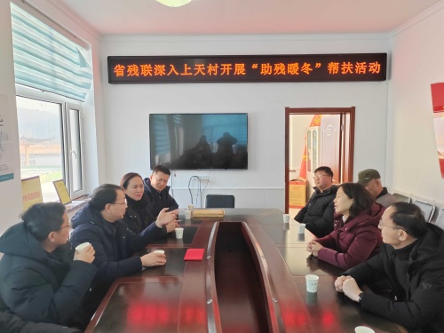 图为调研现场