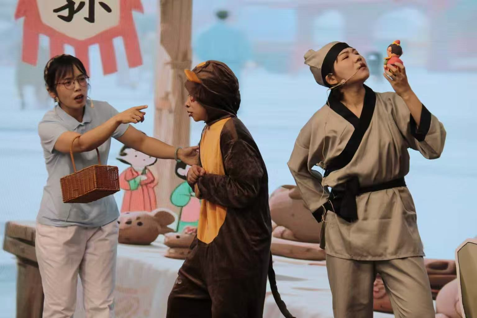 图为才艺展示现场