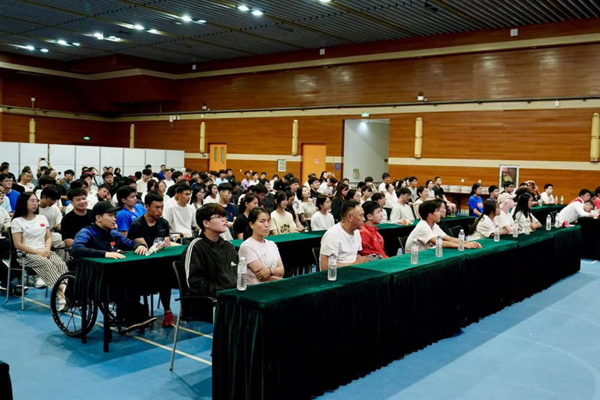 图为米兰冬残奥会宣讲活动现场 图为米兰冬残奥会宣讲活动现场
